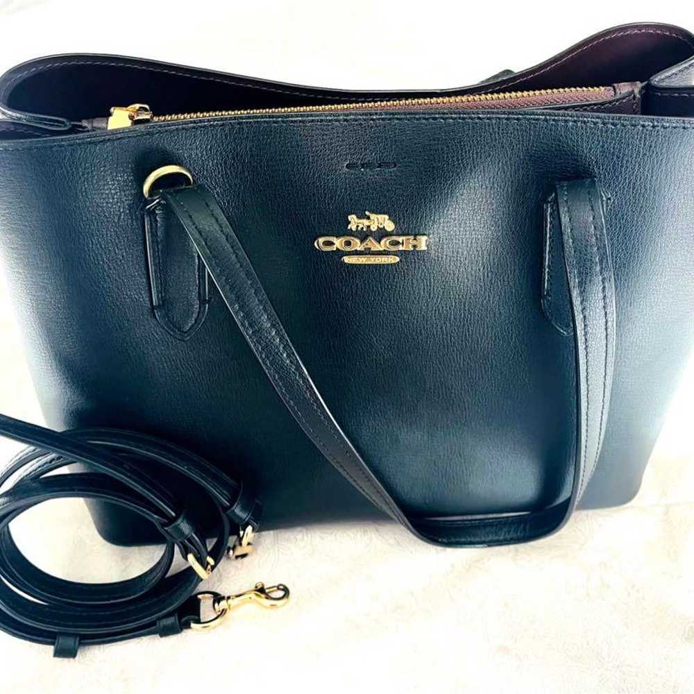 COACH Tote Bag Shoulder Carry Avenue / Black - image 1