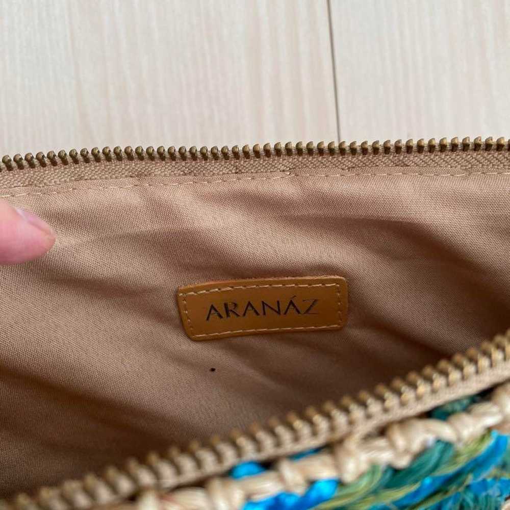 ARANAS Clutch Bag Straw Embroidery - image 3