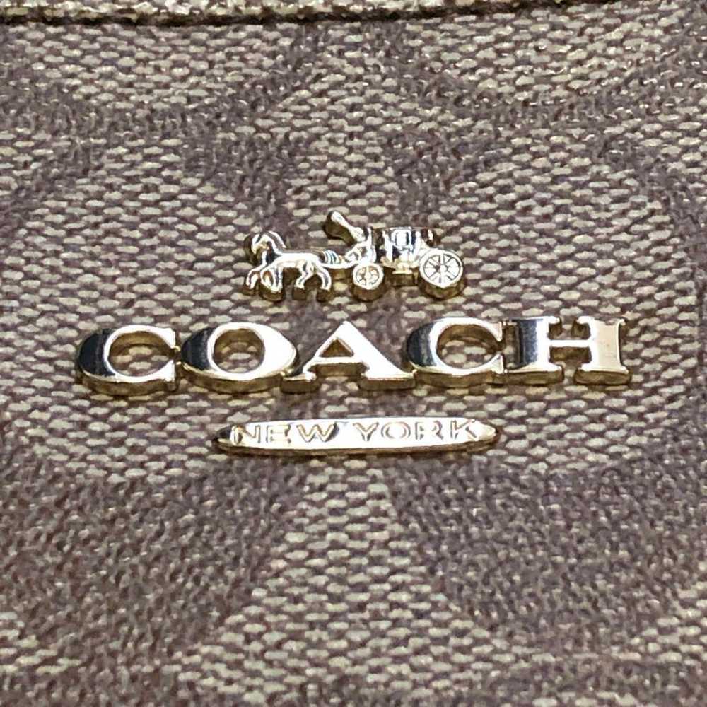 Coach Shoulder Bag Leather Pouch Sacoche FM116 - image 4