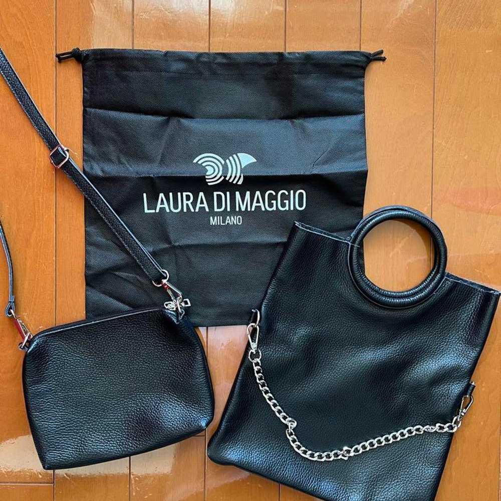 LAURA DI MAGGIO Circle Handle Shoulder Bag - image 1