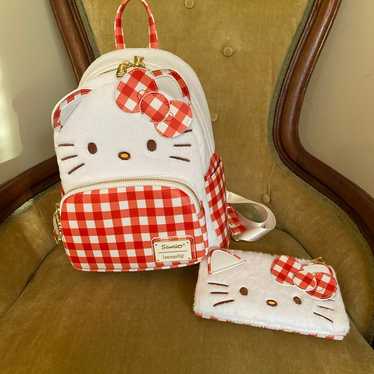 Loungefly Hello Kitty Strawberry Milk Crossbody Bag outlet set C