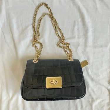 Black and Gold Coach bag