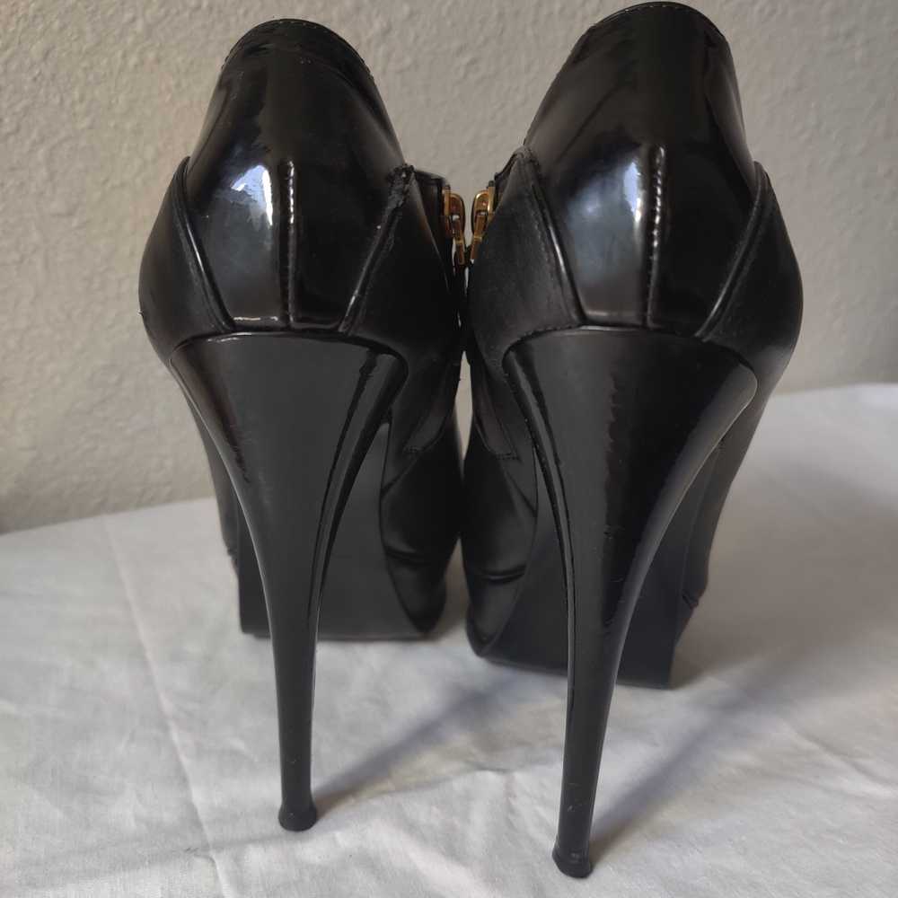 Yves Saint Laurent Yves Saint Laurent Black Leath… - image 3