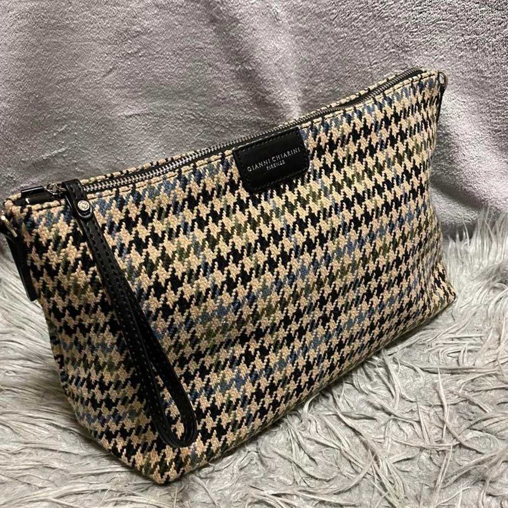 GIANNI CHIARINI Houndstooth Bag - image 2