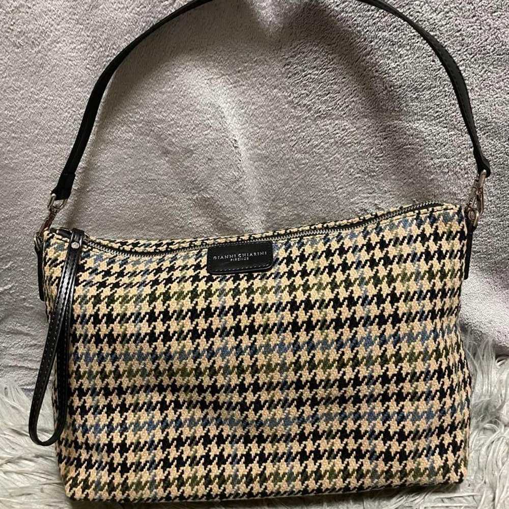 GIANNI CHIARINI Houndstooth Bag - image 5