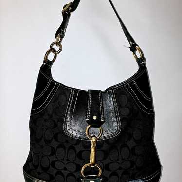 Coach shoulder bag black