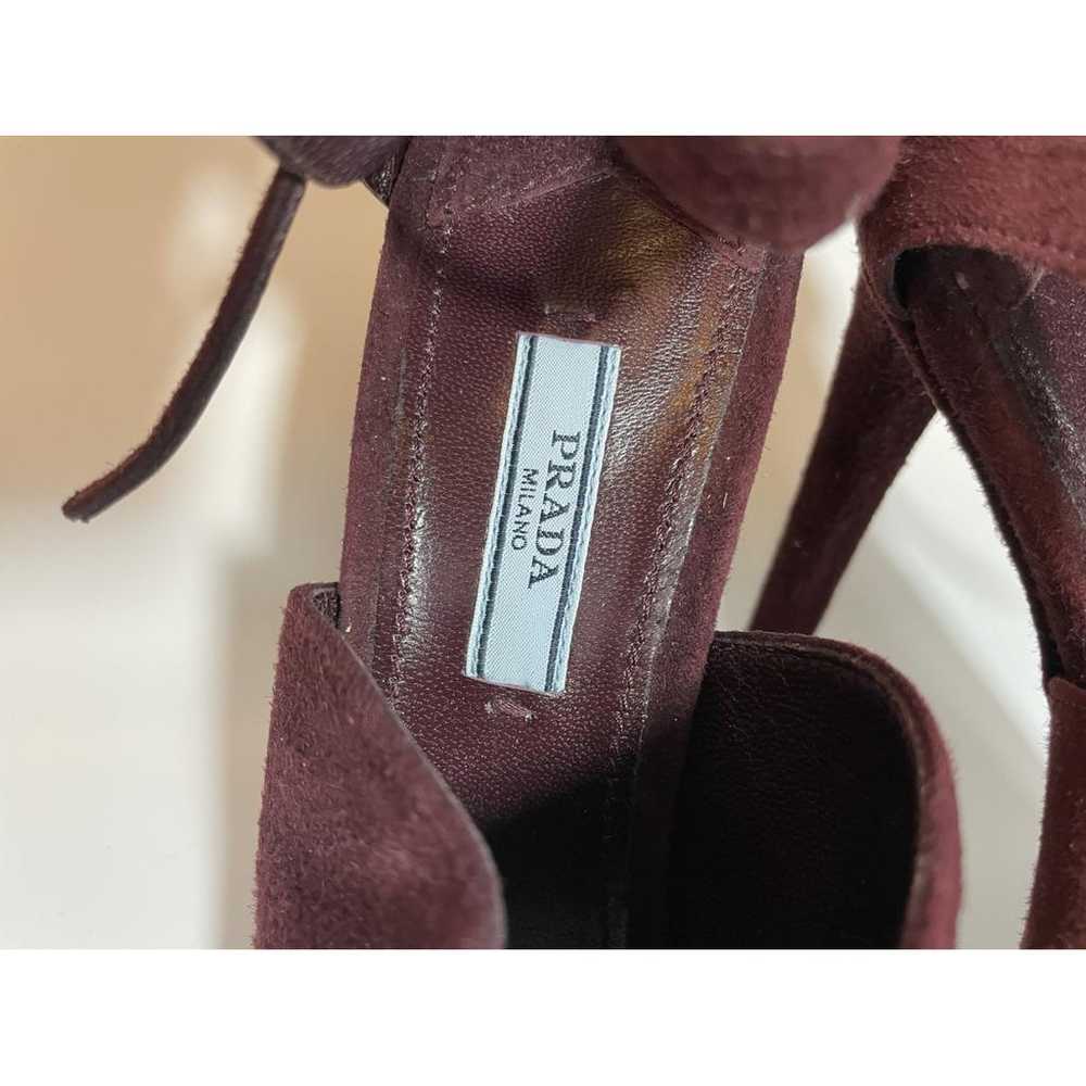 Prada Leather heels - image 3