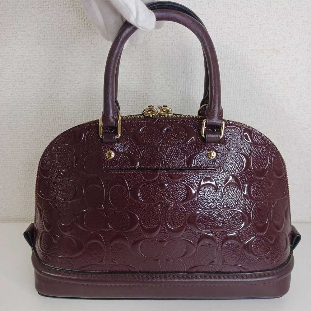 COACH Burgundy Handbag - image 5