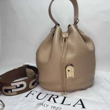 Furla✨ 2-way shoulder bag BAIA SLEEK Arch Logo Dr… - image 1