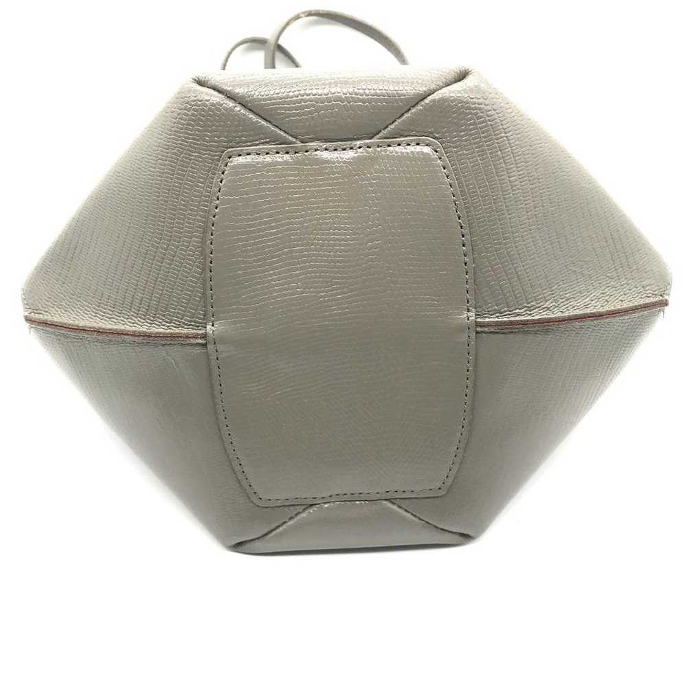 【Like New】 Tofu and Roadstone Heptagon Handbag Gr… - image 8