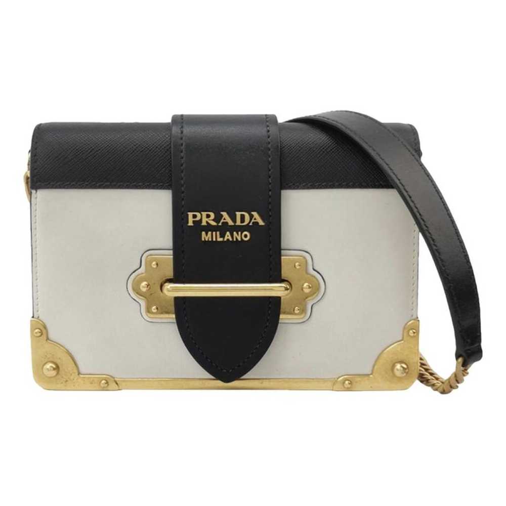 Prada Cahier leather crossbody bag - image 1