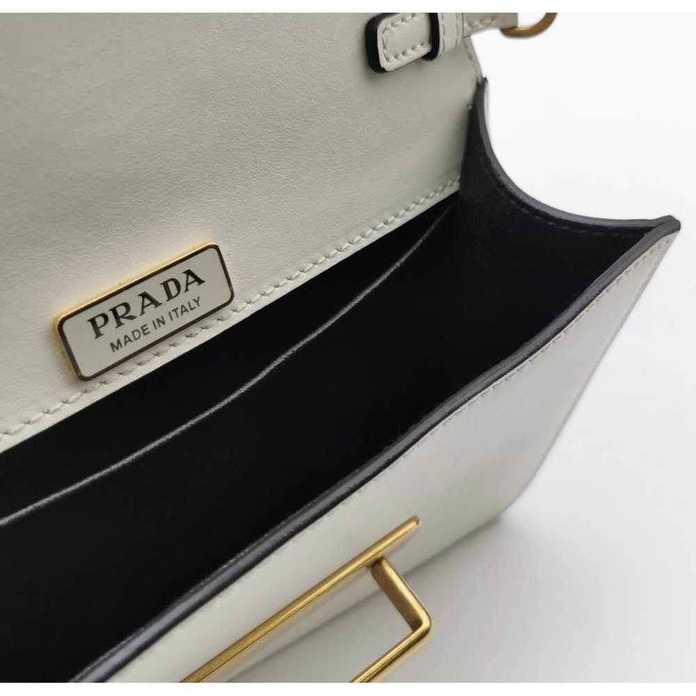 Prada Cahier leather crossbody bag - image 2