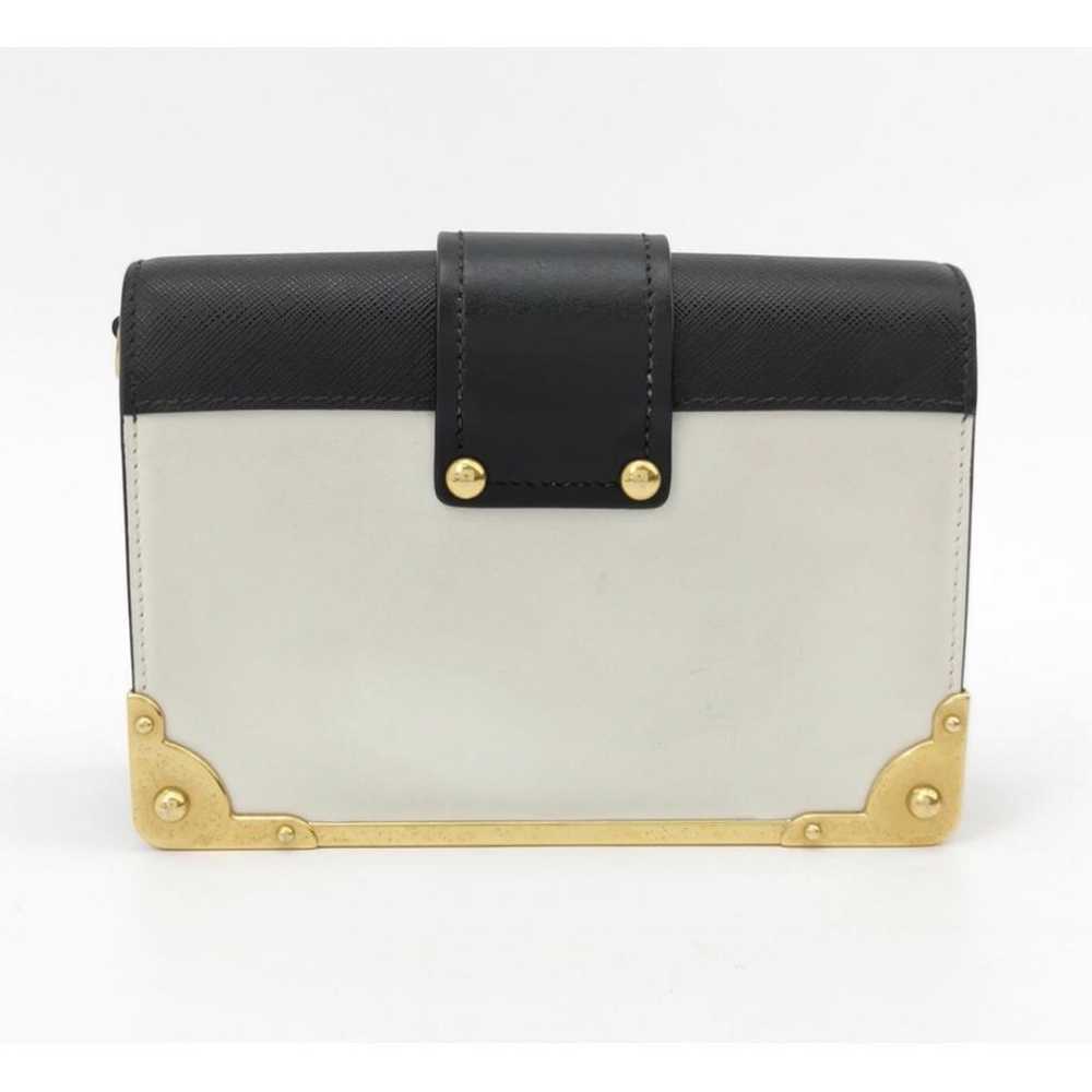 Prada Cahier leather crossbody bag - image 3