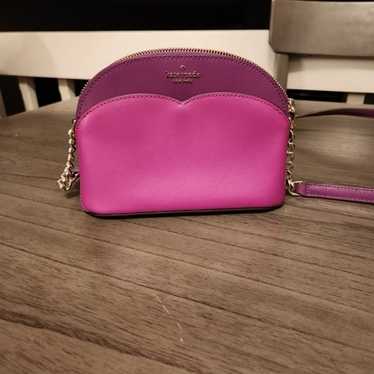 Kate Spade Handbag Satchel Crossbody high quality Payton Medium Dome Bag in Garden Pink