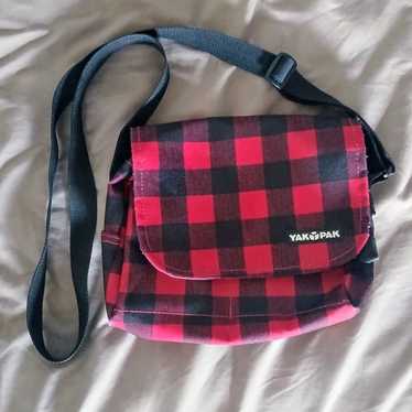 Yak Pak vintage y2k plaid purse