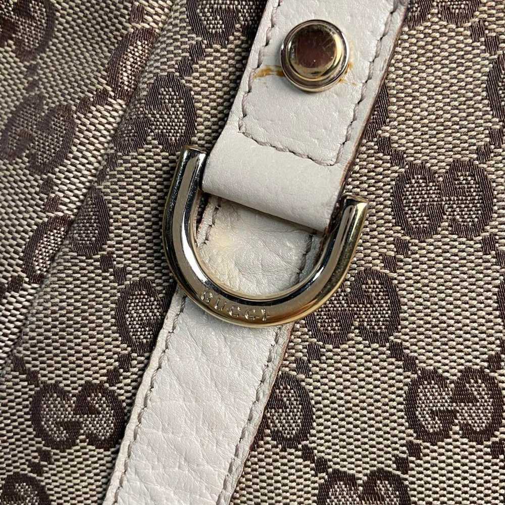 GUCCI Tote Bag GG Canvas Brown Brand Ladies - image 3