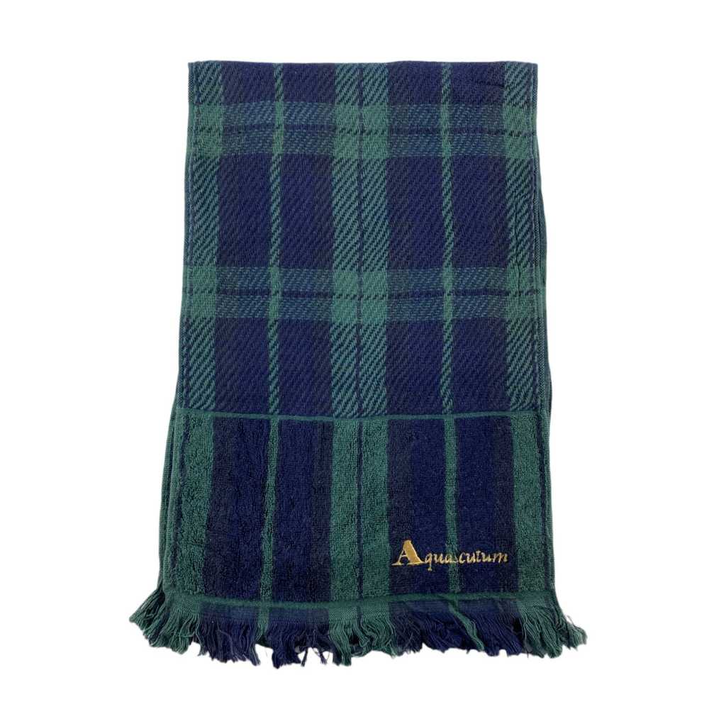 Aquascutum × Vintage Aquascutum Scarf / Muffler /… - image 2