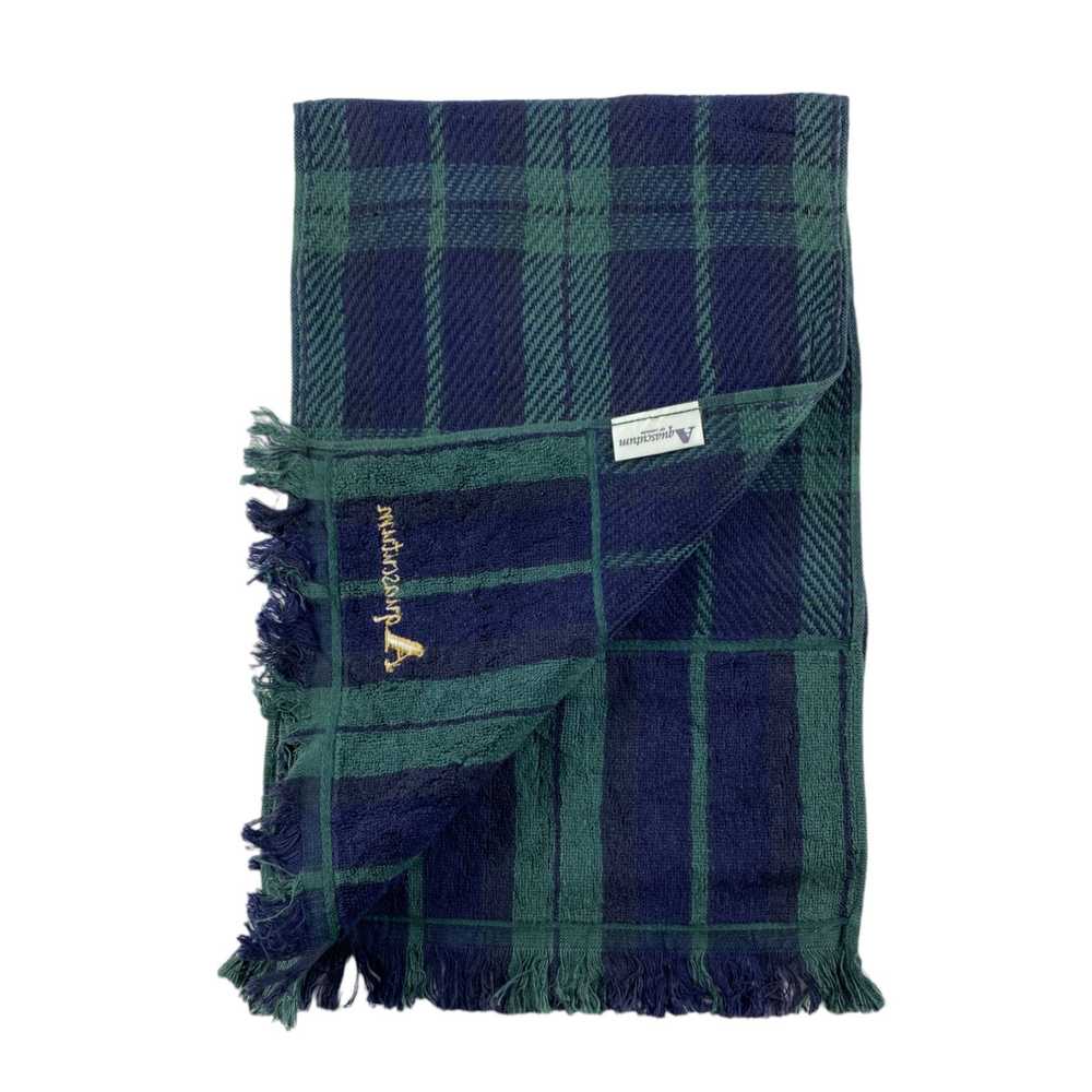 Aquascutum × Vintage Aquascutum Scarf / Muffler /… - image 4