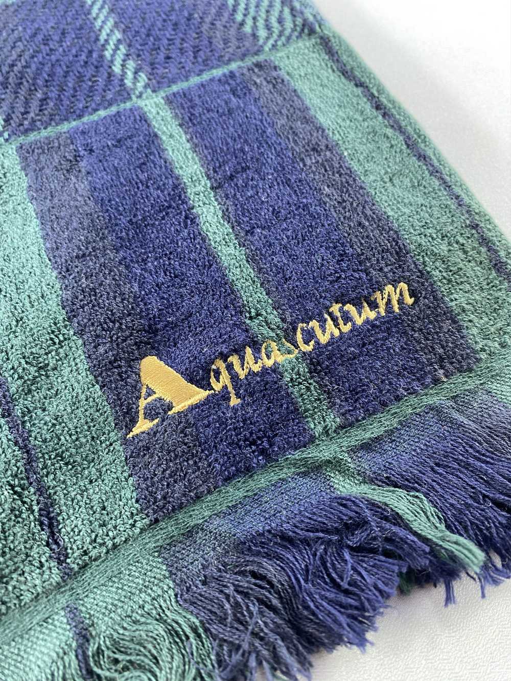 Aquascutum × Vintage Aquascutum Scarf / Muffler /… - image 5