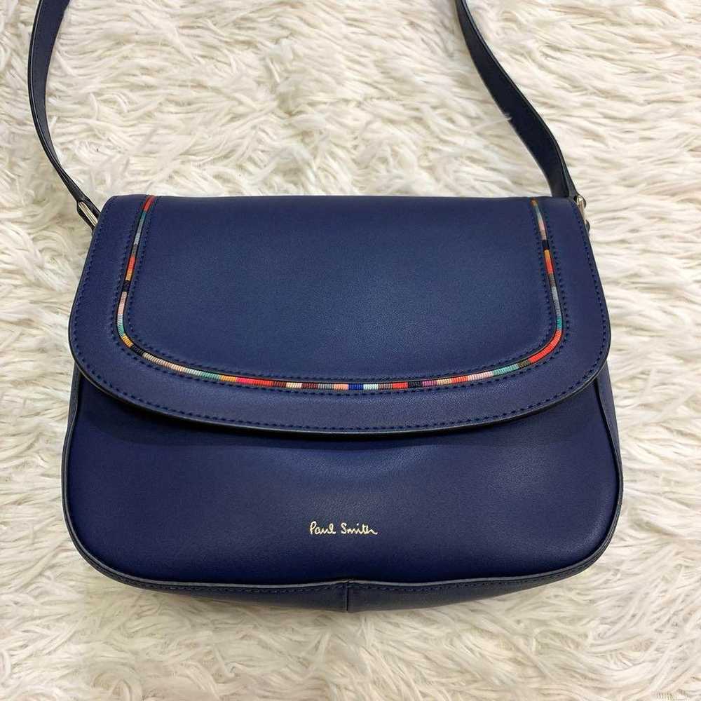 【Like New】 Paul Smith Shoulder Bag Multi-Stripe N… - image 3