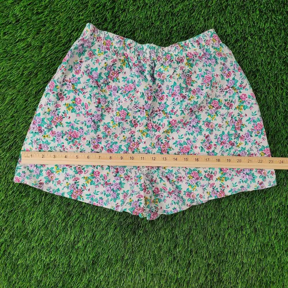 Other Vintage 80s Flower Shorts Womens Small High… - image 10