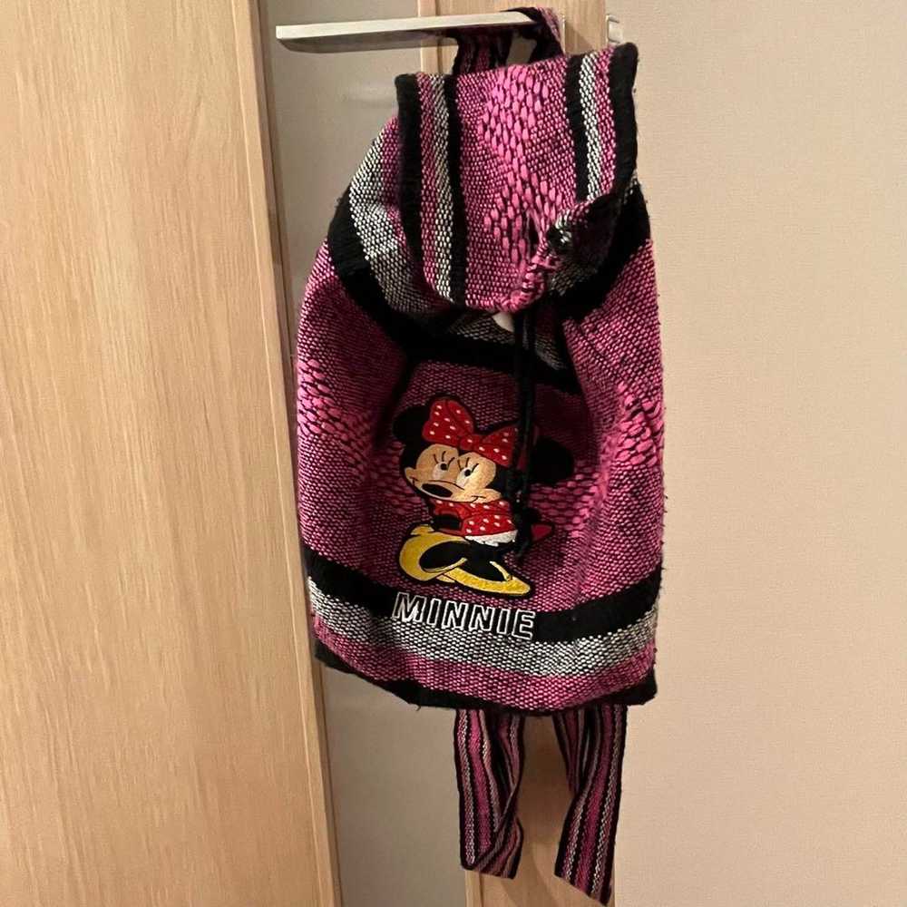 Vintage American Minnie Mouse Backpack Pink - image 1