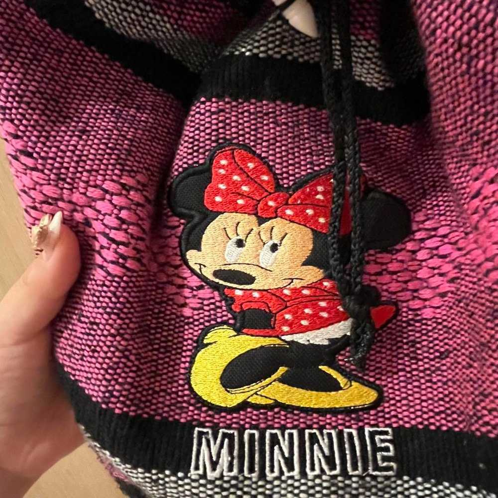 Vintage American Minnie Mouse Backpack Pink - image 2