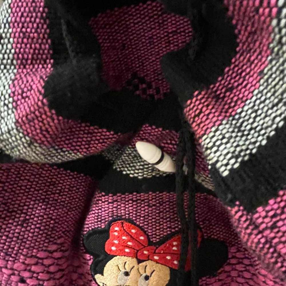 Vintage American Minnie Mouse Backpack Pink - image 3