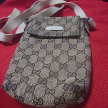 【GUCCI】 GG Canvas Shoulder Bag 145865