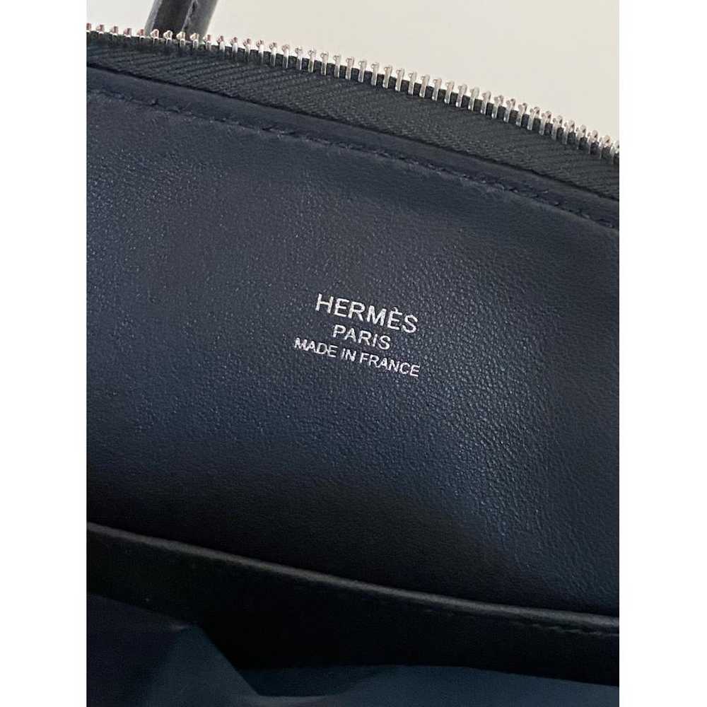 Hermès Bolide leather handbag - image 3