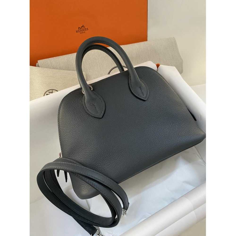 Hermès Bolide leather handbag - image 4