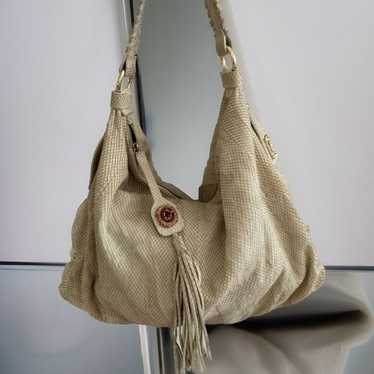 JENRIGO ITALY LEATHER VINTAGE SLOUCHY HOBO BAG - image 1