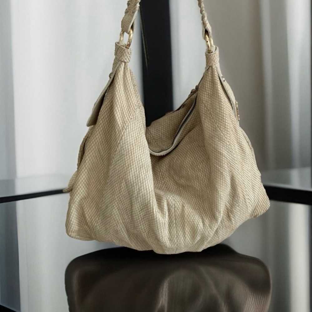 JENRIGO ITALY LEATHER VINTAGE SLOUCHY HOBO BAG - image 4