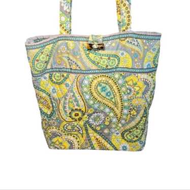 Vera Bradley Tote Bag - Lemon Parfait - image 1