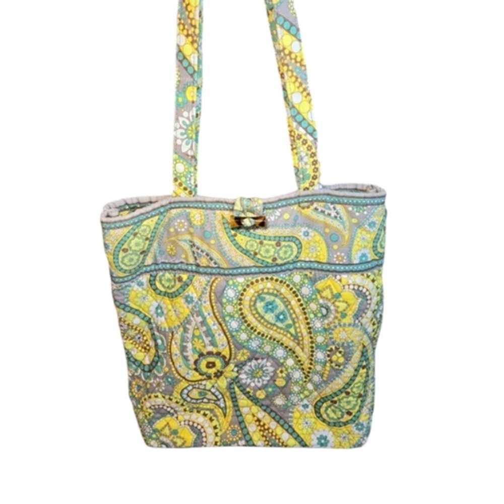 Vera Bradley Tote Bag - Lemon Parfait - image 2