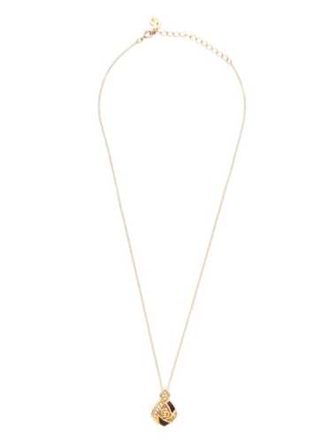 Christian Dior Pre-Owned CD necklace - Gold