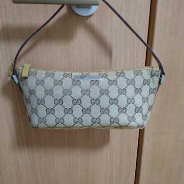 GUCCI GG Canvas Accessory Pouch