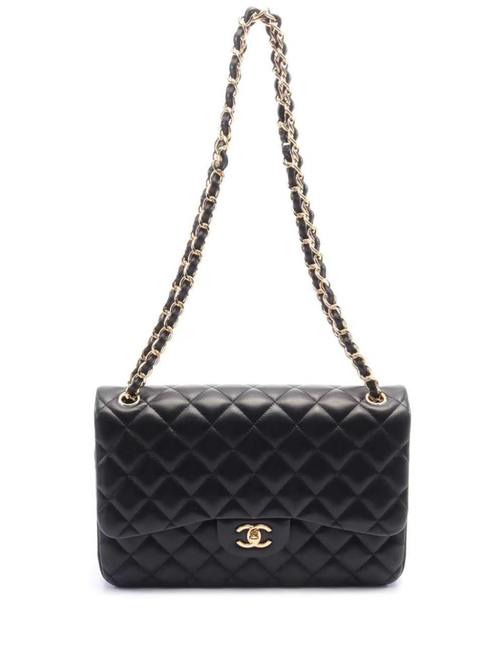 CHANEL Pre-Owned 2014 large Double Flap shoudler … - image 1