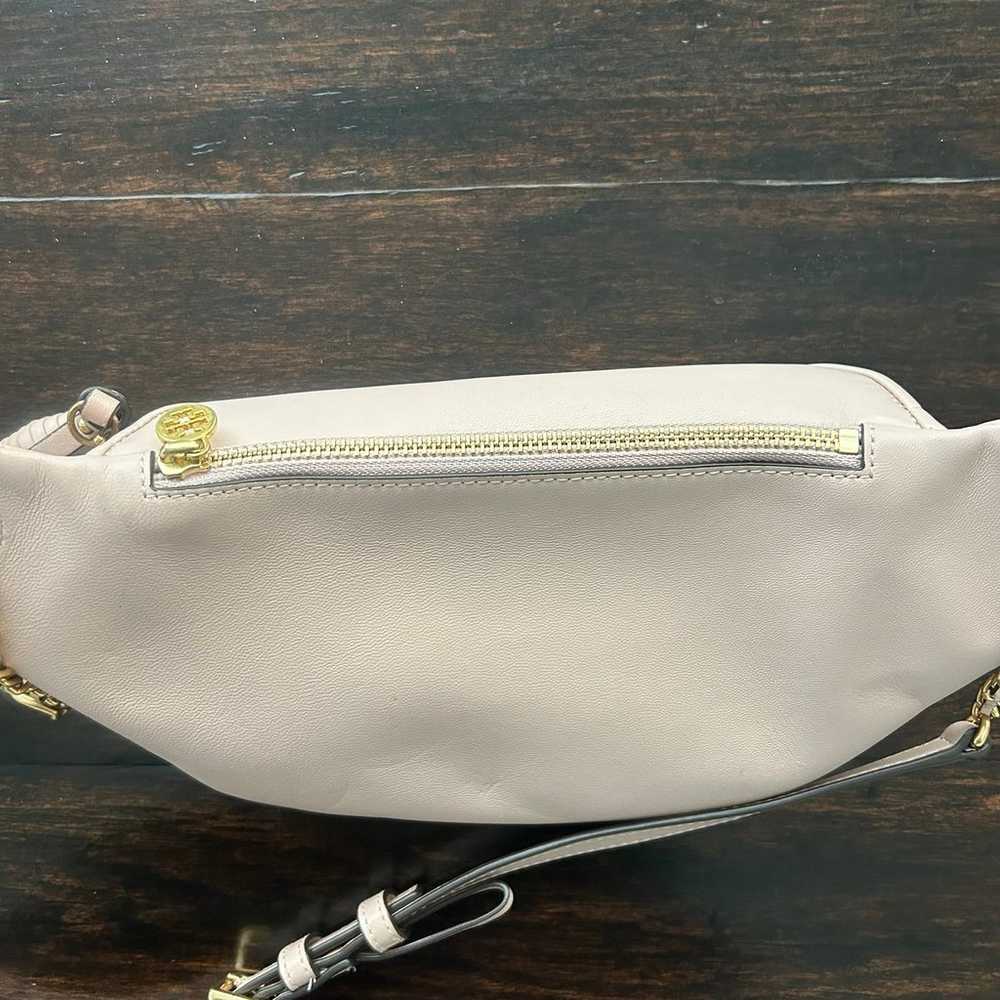 Leather silver Tory Burch Fanny pack - image 3