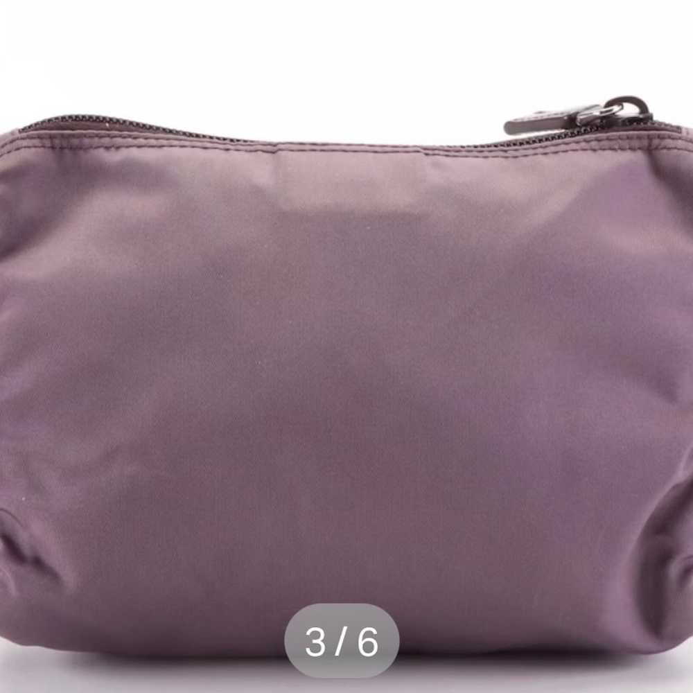 Authentic Prada Cosmetics Vanity Pouch in Purple … - image 3