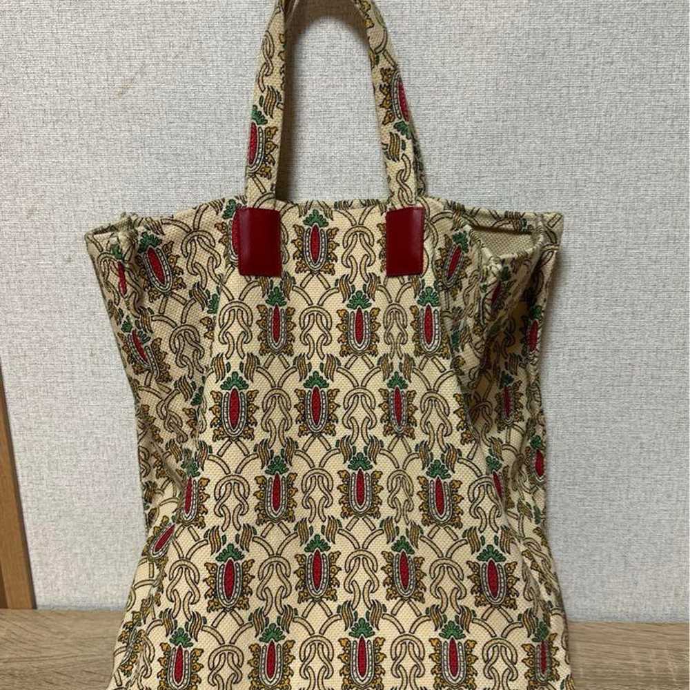 【Beautiful Condition】GUCCI Garden Tote Bag Handba… - image 2