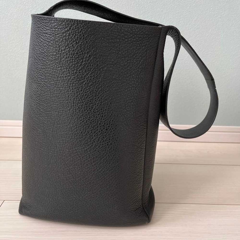 Aeta Shoulder Bag Black Cow Leather PG01 - image 8