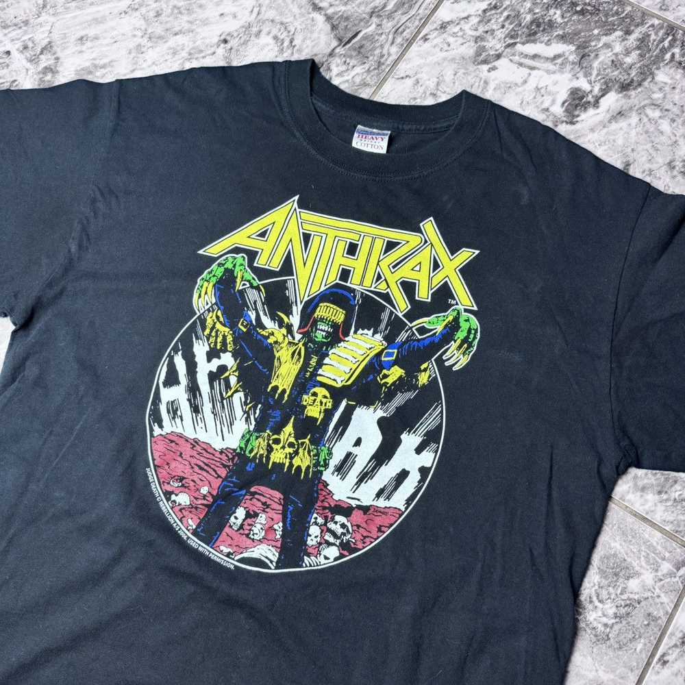 Band Tees × Vintage Band Tees Anthrax (Judge Deat… - image 3