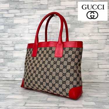 130 GUCCI Handbag Tote Bag GG Pattern GG Canvas