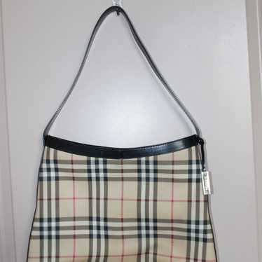 Burberry London Vintage Nova Check Shoulder Bag