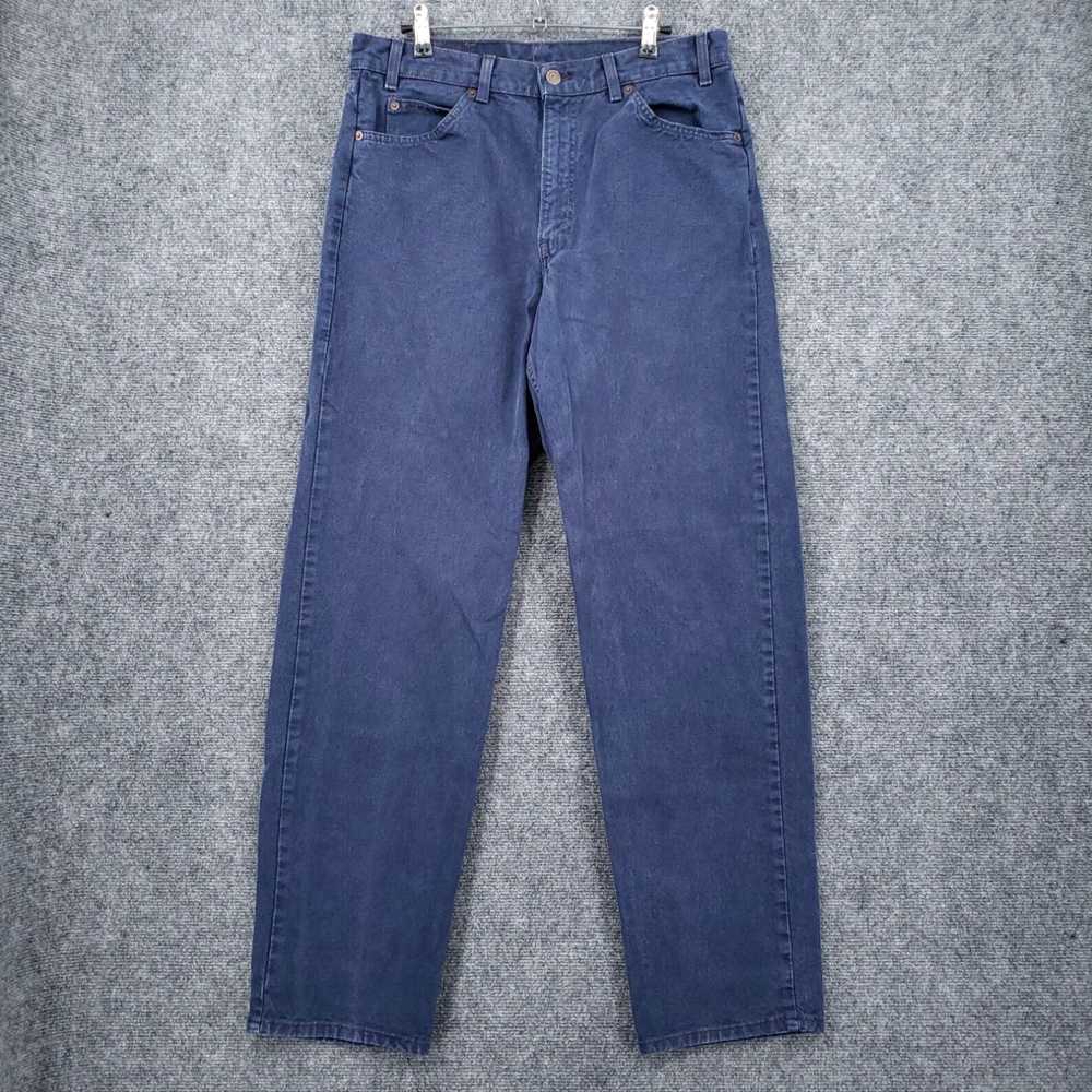 Levi's Authentic Classic Relaxed Fit Blue Denim V… - image 1