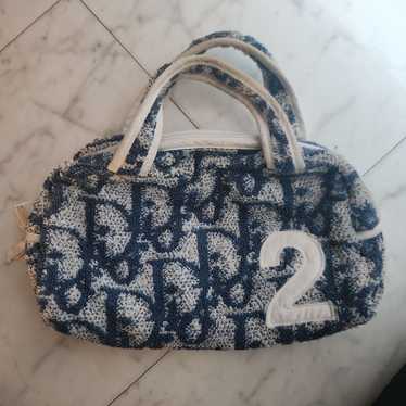 Dior Bag Handbag Pouch Towel Pile Trotter - image 1