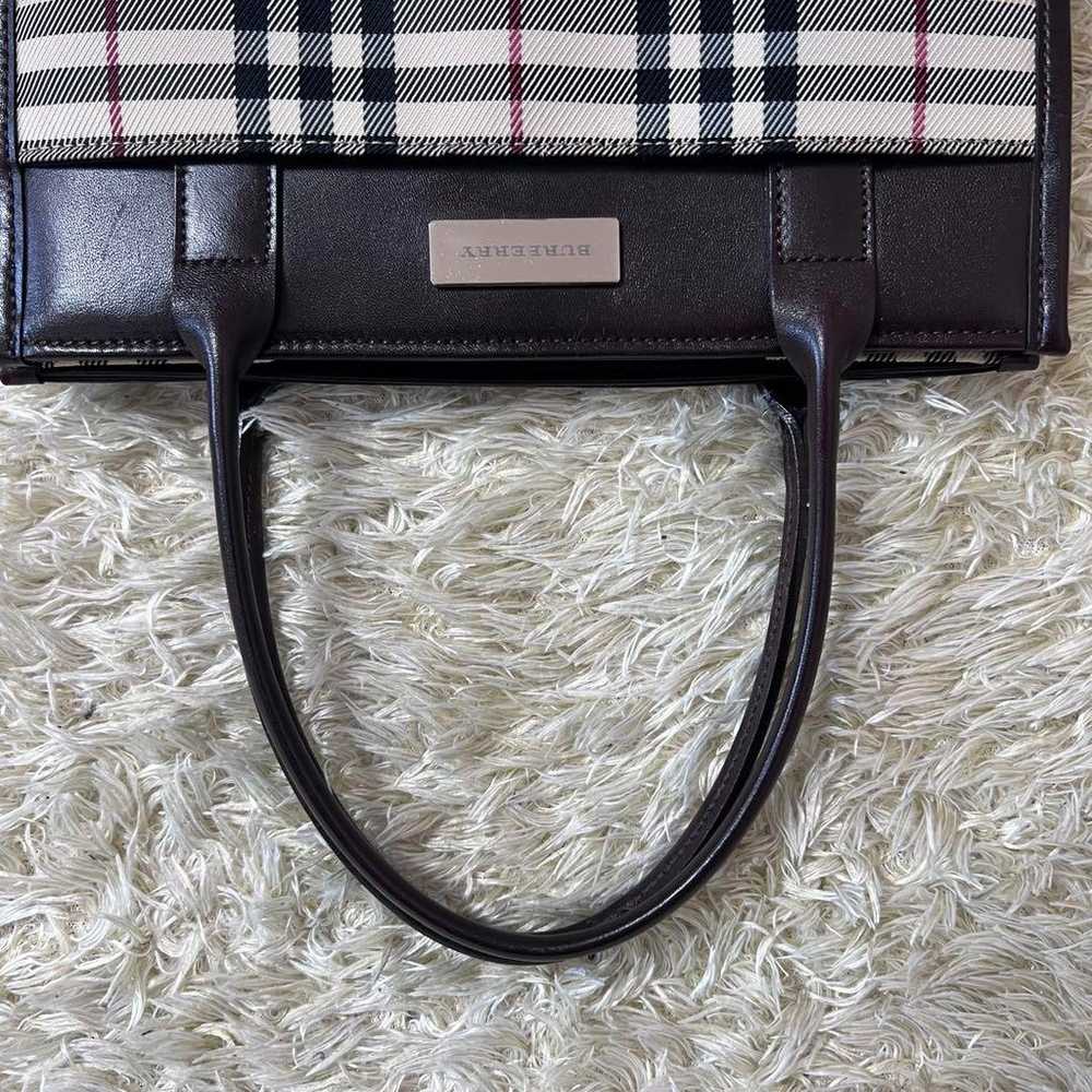 ☆Rare・Extremely Beautiful☆ BURBERRY Mini Square T… - image 10