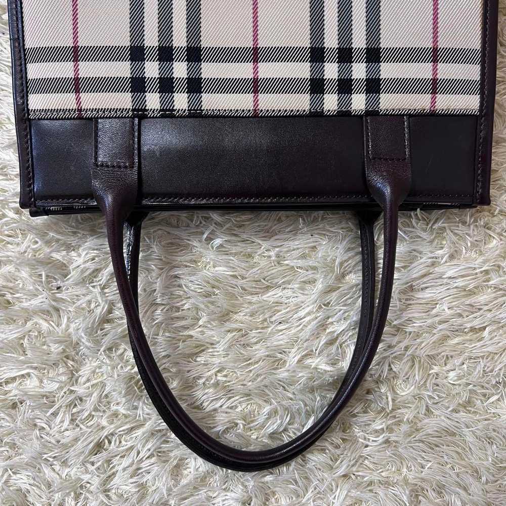 ☆Rare・Extremely Beautiful☆ BURBERRY Mini Square T… - image 11