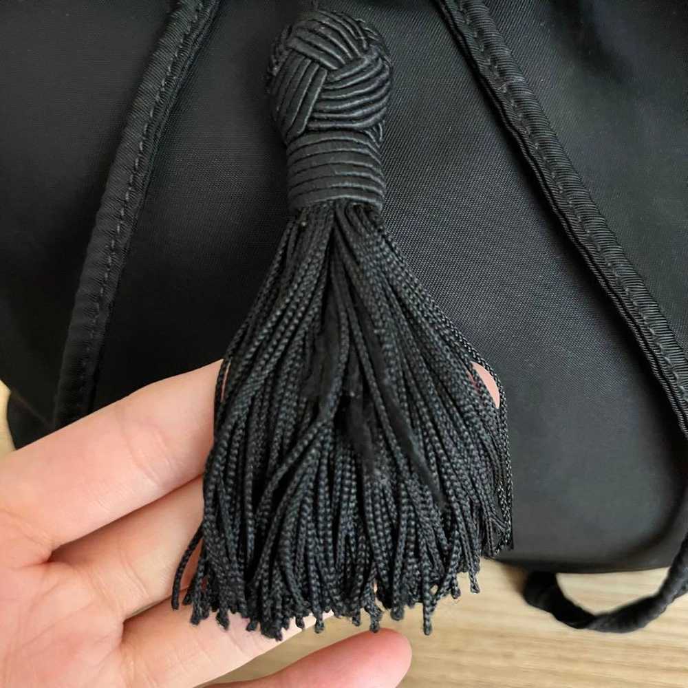 [PRADA] Logo Embroidered Mini Backpack - image 10